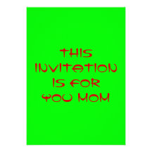 MOTHERS DAY FREE *KISS* INVITITATION INVITES