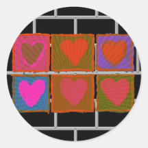 Mother's Day Gift Ideas Round Stickers