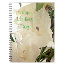Mothers Day Gift Notebook Floral