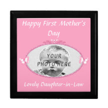 Mothers Day Gifts for Daughter-in-Law Keepsake Box