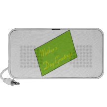 Mothers Day Greetings Notebook Speaker