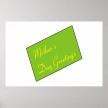 Mothers Day Greetings Print