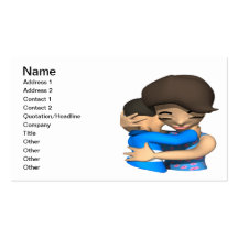 Mothers Day Hug Business Card