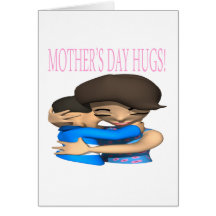 Mothers Day Hugs Cards