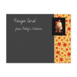 Mother's Day Kitchen Red Stars on Yellow, design postcards