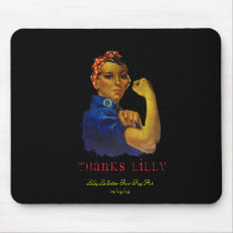 MOTHER'S DAY LILLY LEDBETTER MOUSE PAD