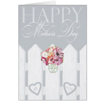 Mother's Day Mason Jar Greeting Card