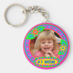 Mother's Day / Mom Custom Photo & Text Keychain