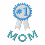 Mother's Day Mom Embroidered Hooded Sweatshirt