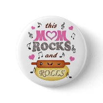 Mother's Day / Mom's Birthday Rock & Bake Button