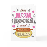 Mother's Day / Mom's Birthday Rock & Bake Card