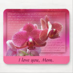 Mother's Day Orchids Mouse Pad mousepads