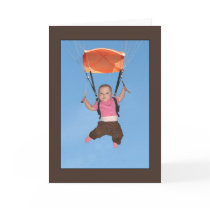 Mother's Day Parachuting Baby card