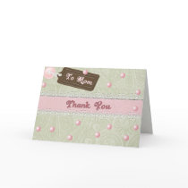 Mother's day pearls card