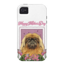 Mothers Day - Pekingese - Pebbles Case-Mate iPhone 4 Cases