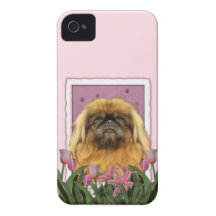 Mothers Day - Pekingese - Pebbles iPhone 4 Case-Mate Case