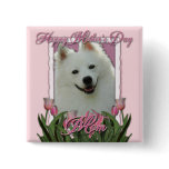 Mothers Day - Pink Tulips - American Eskimo