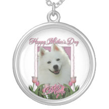 Mothers Day - Pink Tulips - American Eskimo Jewelry
