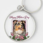 Mothers Day - Pink Tulips - Aussie - Gustine Key Chains