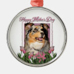 Mothers Day - Pink Tulips - Aussie - Gustine Christmas Ornaments