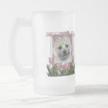 Mothers Day - Pink Tulips - Cairn - Teddy Bear Mug