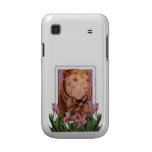 Mothers Day - Pink Tulips - Chinese Shar Pei Lucky