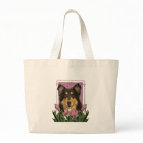 Mothers Day - Pink Tulips - Collie - Caroline