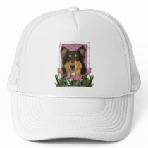 Mothers Day - Pink Tulips - Collie - Caroline
