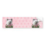 Mothers Day - Pink Tulips - Crestie - Kahlo Bumper Sticker