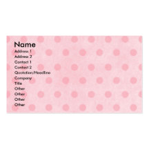Mothers Day - Pink Tulips - Dachshund - Winston Business Card Template