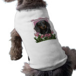 Mothers Day - Pink Tulips - Dachshund - Winston Dog Clothes