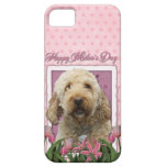 Mothers Day - Pink Tulips - GoldenDoodle