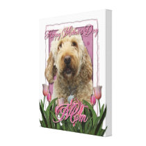Mothers Day - Pink Tulips - GoldenDoodle