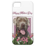Mothers Day - Pink Tulips - Mastiff - Snoop