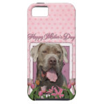 Mothers Day - Pink Tulips - Mastiff - Snoop