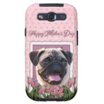 Mothers Day - Pink Tulips - Pug