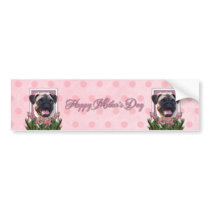Mothers Day - Pink Tulips - Pug