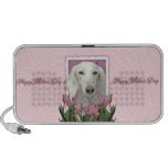 Mothers Day - Pink Tulips - Saluki Ipod Speakers