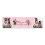 Mothers Day - Pink Tulips - Sheltie Bumper Sticker