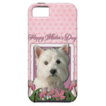 Mothers Day - Pink Tulips - Westie