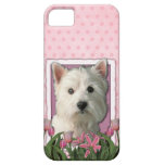 Mothers Day - Pink Tulips - Westie