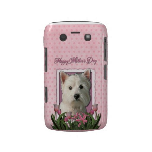Mothers Day - Pink Tulips - Westie Blackberry Bold Covers