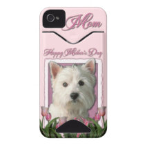 Mothers Day - Pink Tulips - Westie