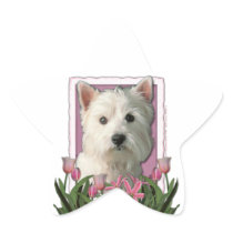 Mothers Day - Pink Tulips - Westie