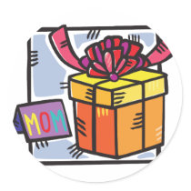 Mother's Day Present Stickers