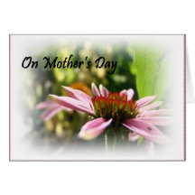 Mother's Day Purple Coneflower Cards