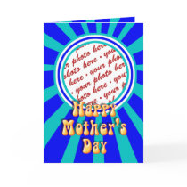 Mother's Day Retro Photo Frame Cards