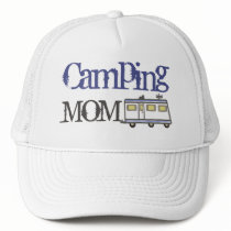 Mother's  Day / RV Camping Dad Trucker Hat Blue