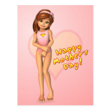 Mothers Day Sadie Postcard