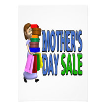 Mothers Day Sale Custom Invite